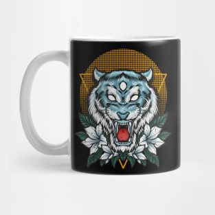 White tiger Mug